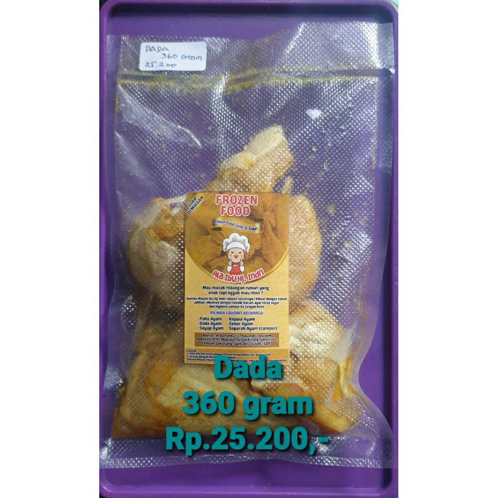 Dada Ayam Frozen