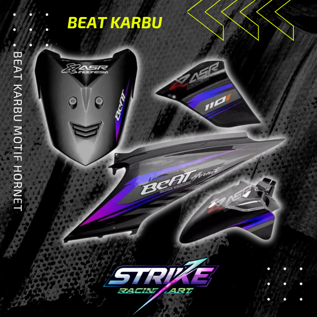 STRIPING BEAT KARBU 2012 MOTIF HORNET TRANSPARAN
