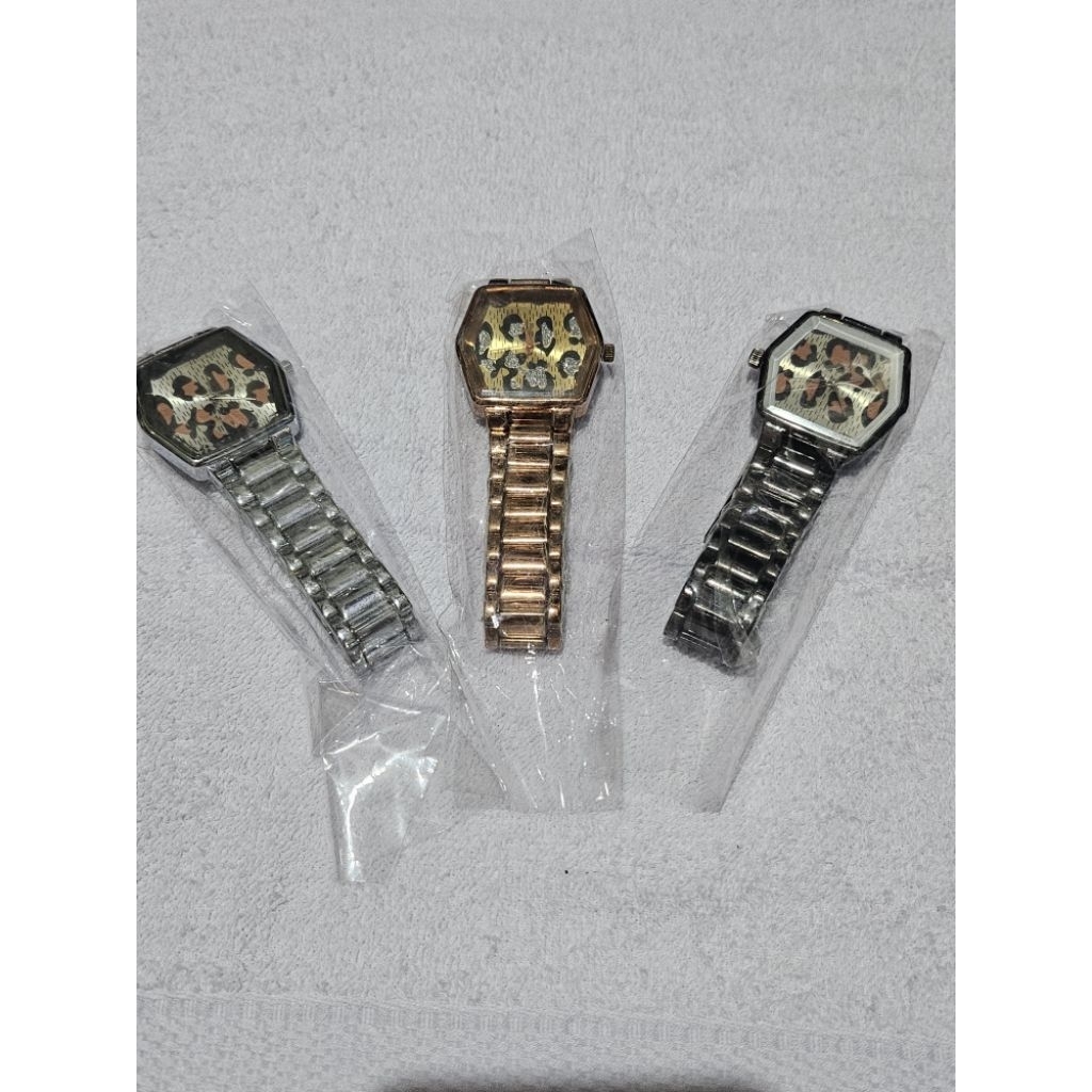NIXON jam leopard/rantai/kokoh