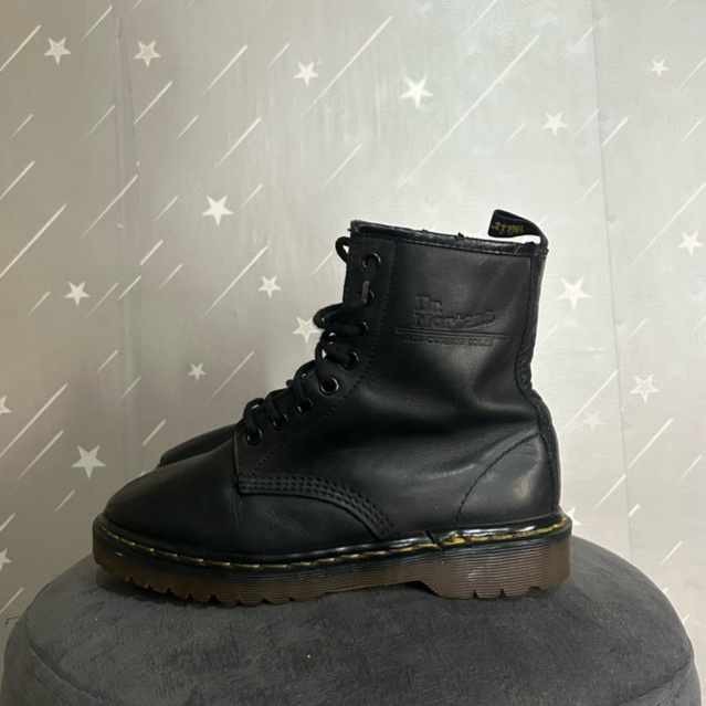 Dr. Martens 1460 Black Nappa Army Sole MIE