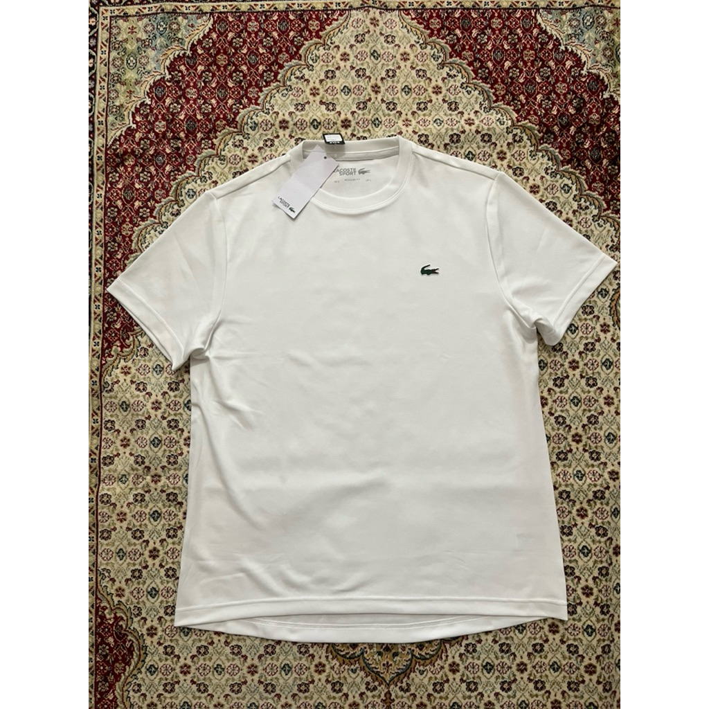 tshirt lacoste regular fit size 5 / L original 100% resmi MAP