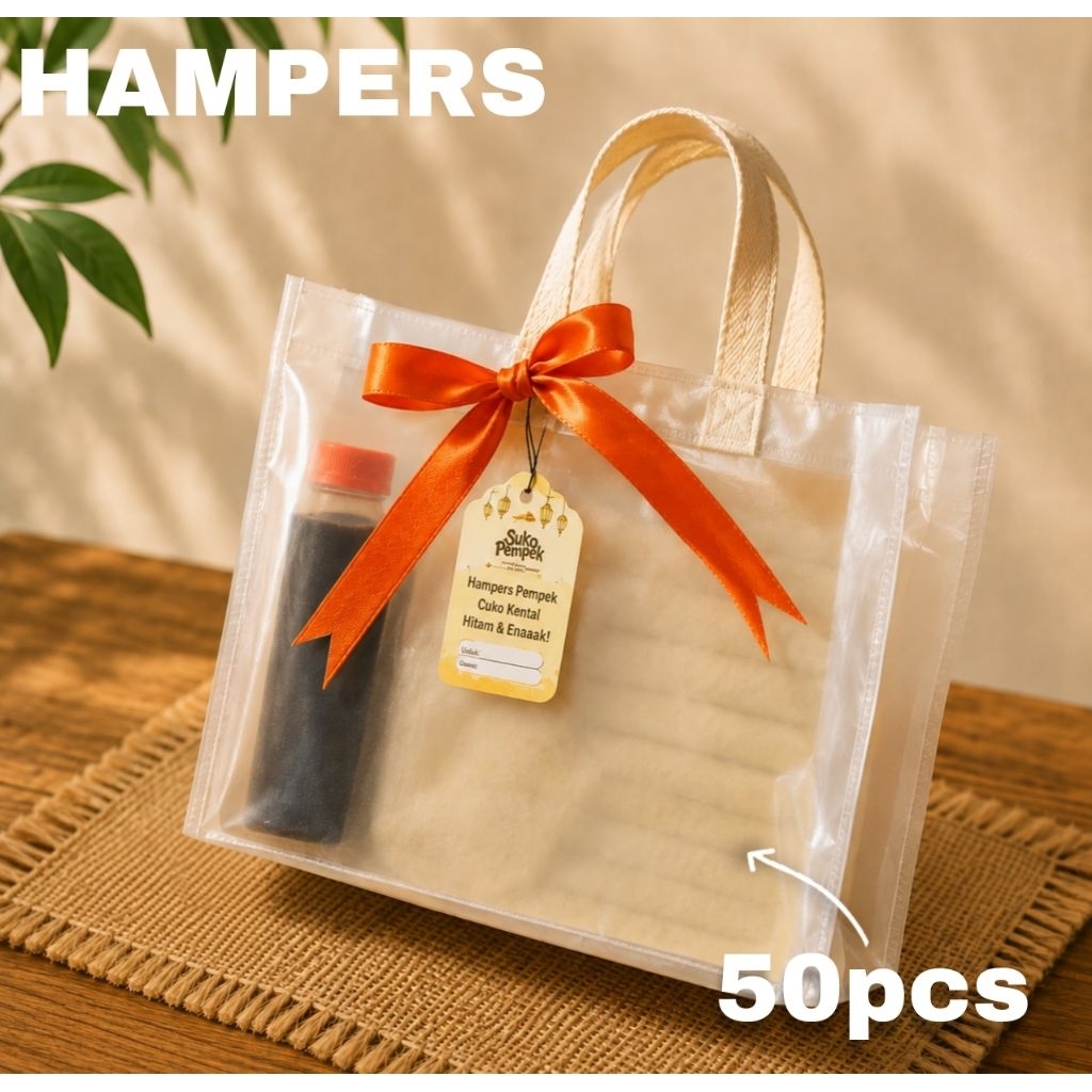 Hampers pempek isi 50/Hampers pempek/ Pempek ikan tenggiri/pempek palembang/pempek ikan/pempek/froze