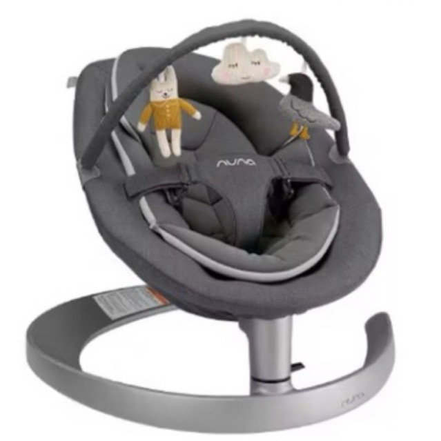 Preloved- NUNA LEAF GROW bouncer bayi ( GRANITE)