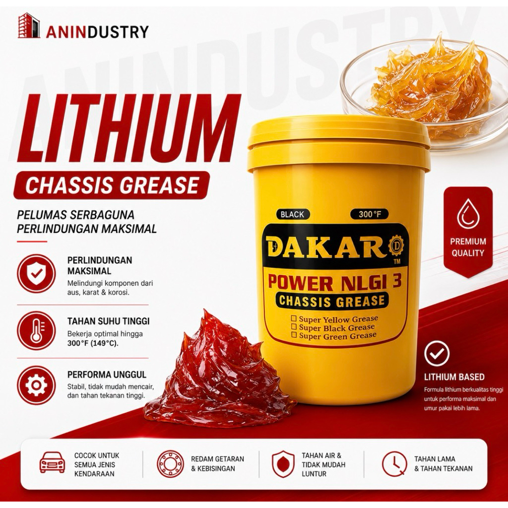 Lithium Grease - Serbaguna Tahan Panas & Air – Lithium Grease