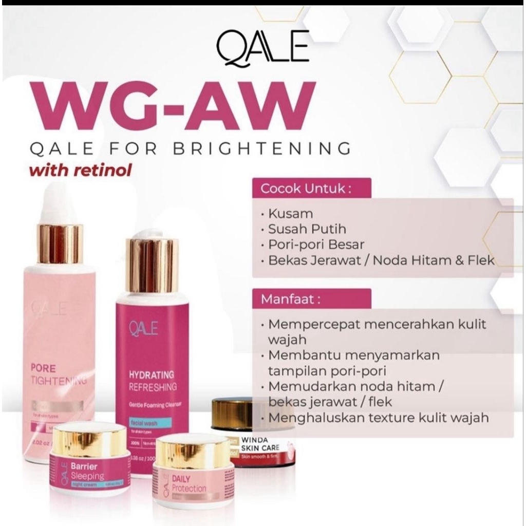 free losfawder qale WSC PREMIUM  SKINCARE /WG AW  QALE/qale brightening / WSC PREMIUM  /TONER ,DAY C
