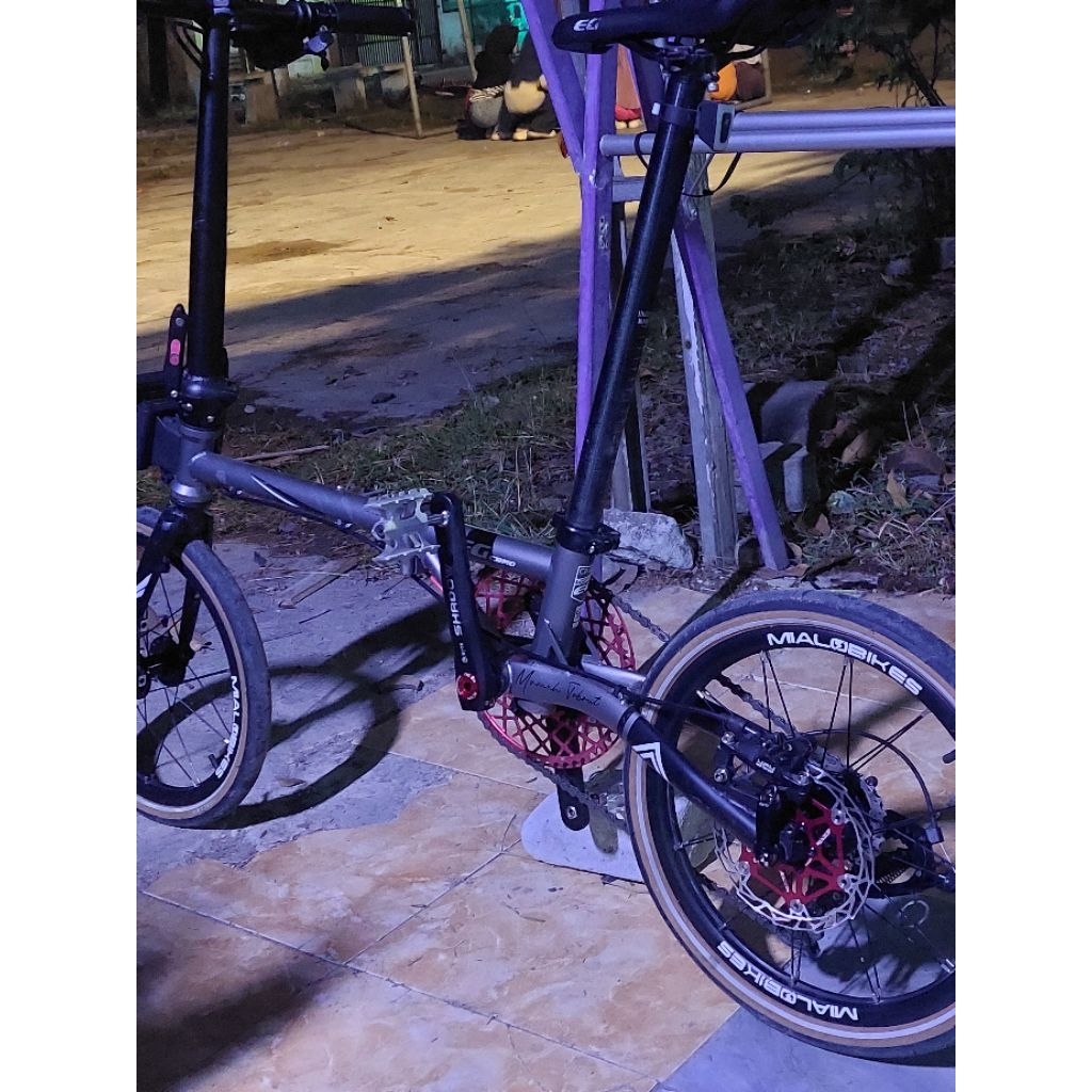 SEPEDA  EVERGREEN FOLDING 16 PLUS