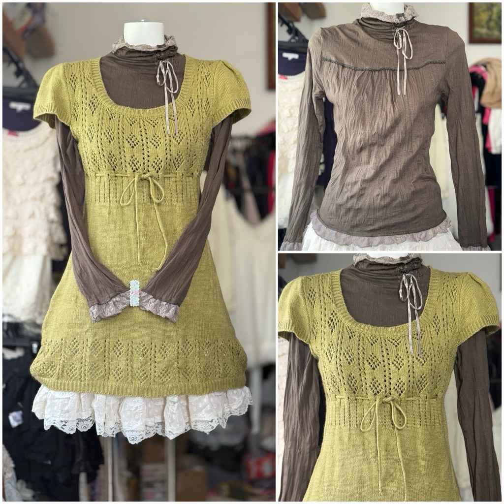 baju wanita y2k, vintage, retro, gothic vol. 2