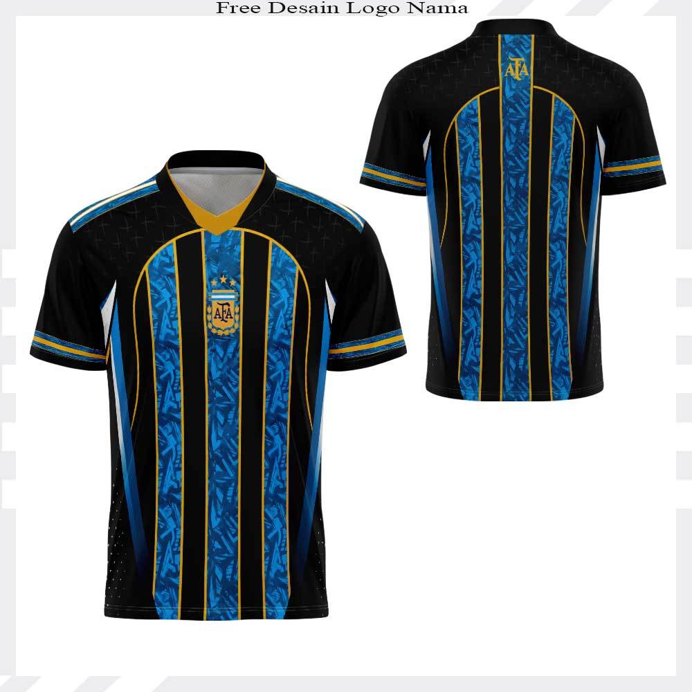 Jersey Contingent Argentina - Jersey Retro - Jersey Fantasy Argentina Fullprint - Jersey Vintage