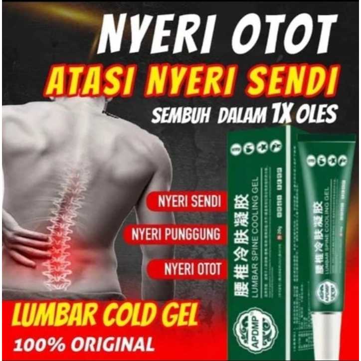Salep Lumbar Asli Cream Lumbar Cina Original Lumbar Cold Compress Gel Lumbar Spine Cooling Gel Obati