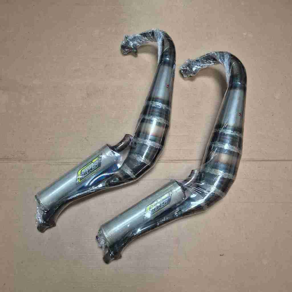 Knalpot Kolong Scorpio Satria 2Tak SMR Plat Karat