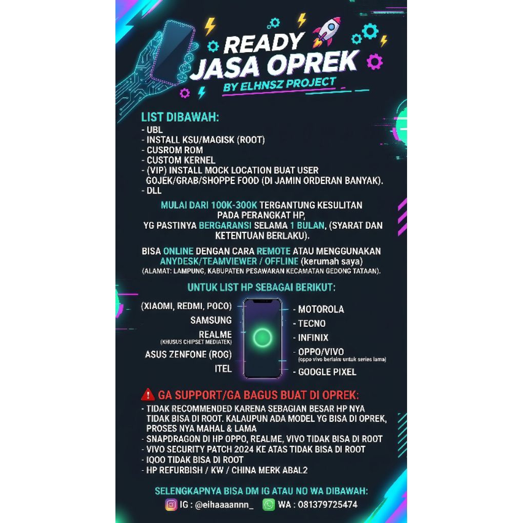 JASA OPREK ONLINE