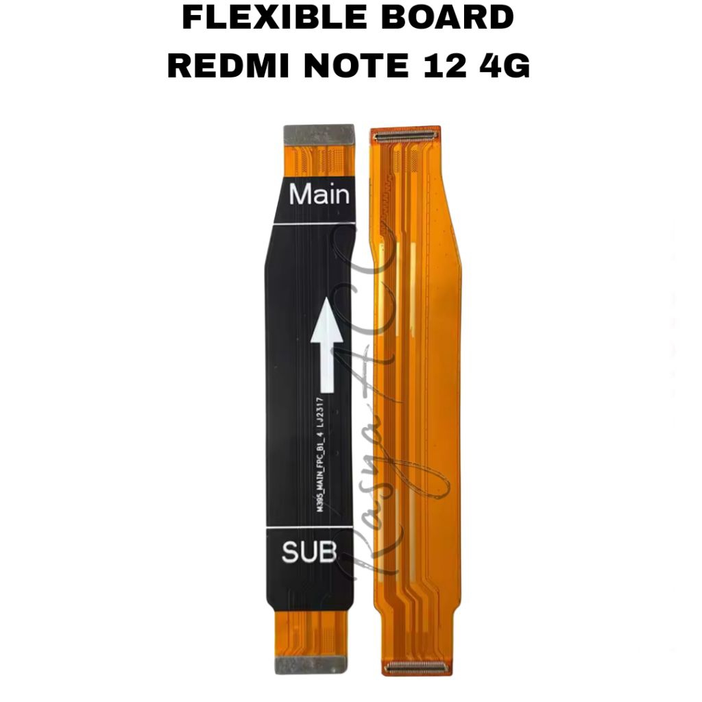 FLEXIBLE PAPAN CAS FLEXIBLE BOARD REDMI NOTE 12 4G