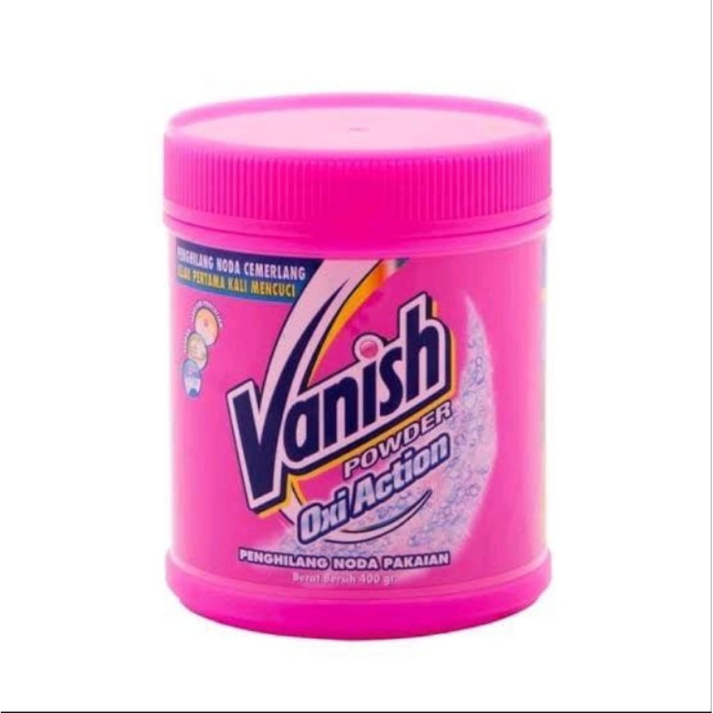 Pembersih Noda Vanish Oxi Action Powder 400 Gr