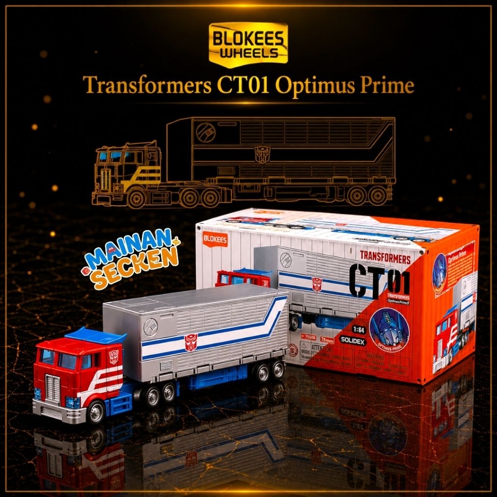 Blokees Wheels Transformers CT01 Optimus Prime