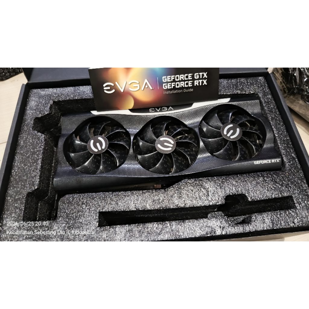 evga Rtx 3070ti ftw3 8gb gddr6x fullset