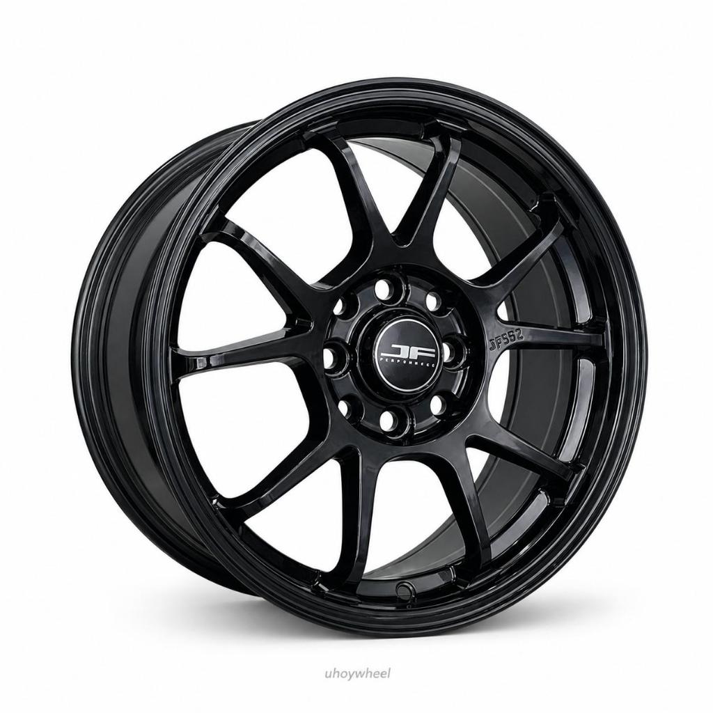 Velg 95G by JF Luxury Ring 15x6.5 H4x100/114.3 et +41 Black Glossy