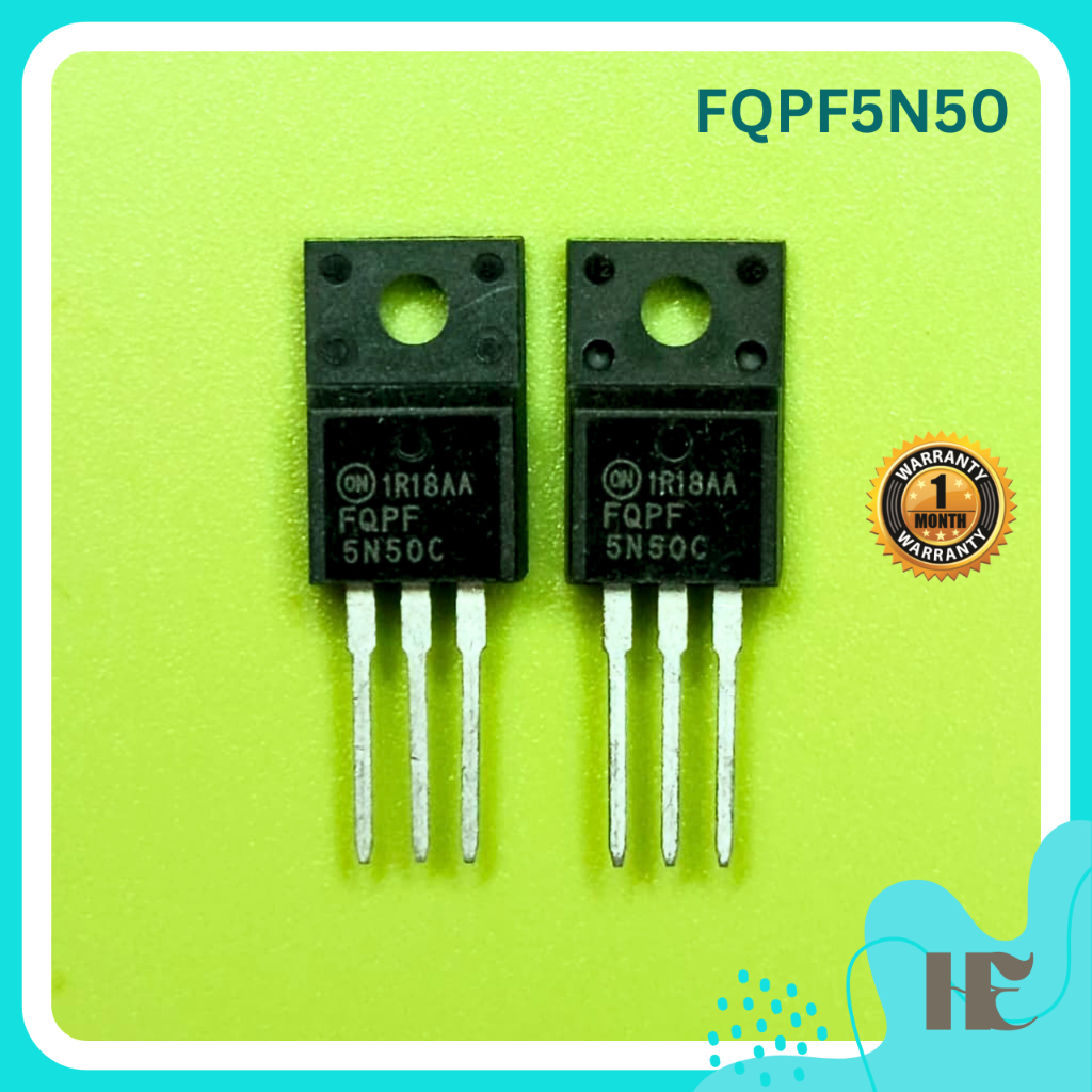 FQPF5N50  GARANSI MOSFET PENGGANTI FDPF5N50 FQPF FdPF 5N50 500V 5A TO-220F