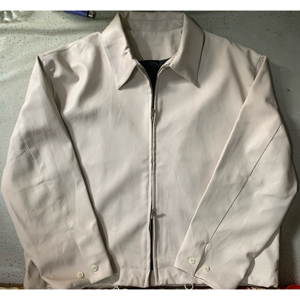 jacket double zipper