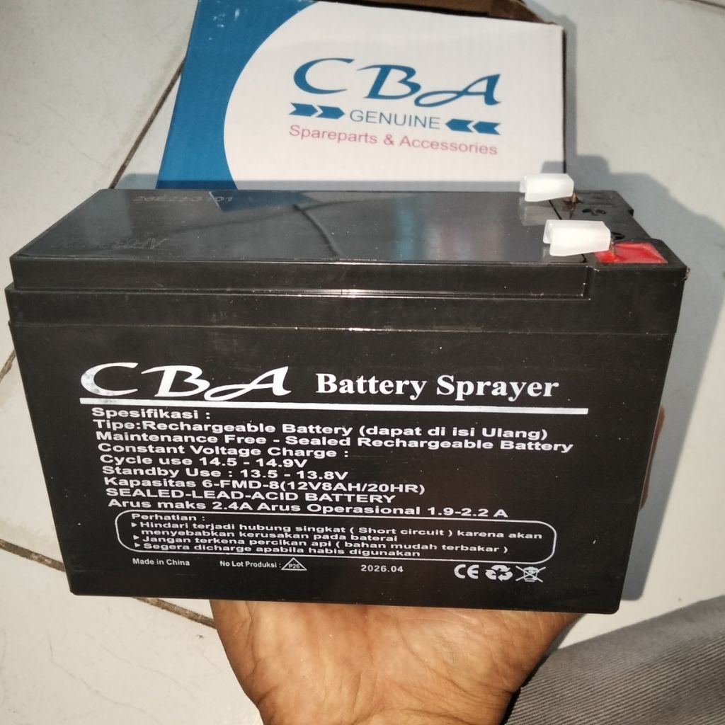 AKI CBA TANGKI SEMPROT ELEKTRIK ORIGINAL 100%