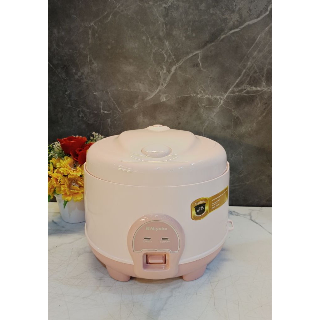 Miyako Rice Cooker MCM-586 BH Baby Pink Estetik 1.8 Liter