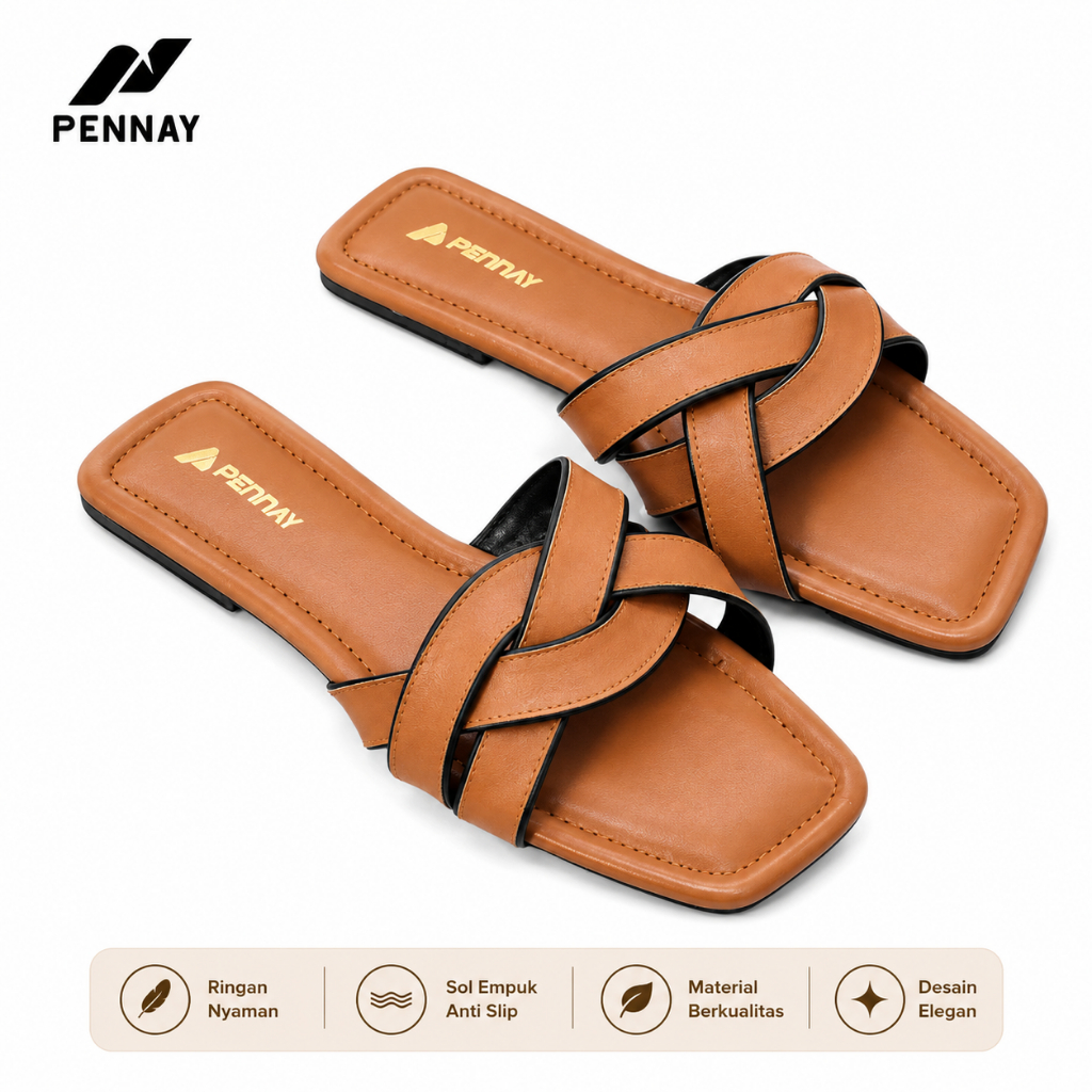 PENNAY Carmilla Sandal Wanita Teplek