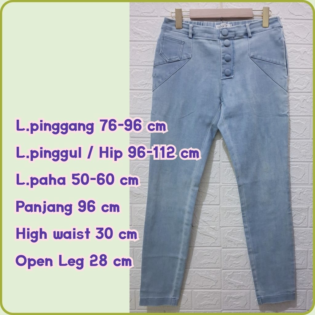 Suggest - Celana panjang jeans wanita
