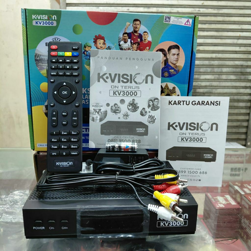 Receiver Parabola K•Vision KV3000 1080HD