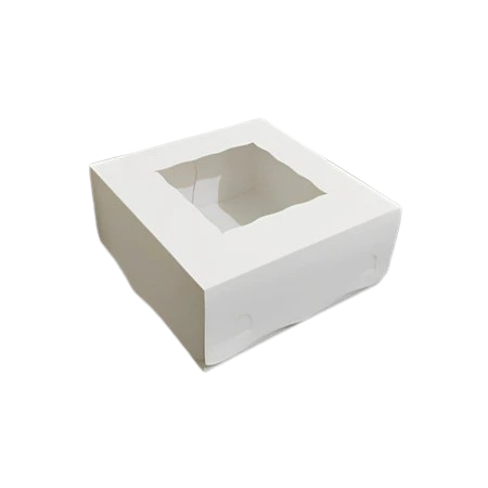 Box Kue Kotak Packaging Cookies Jendela Mika