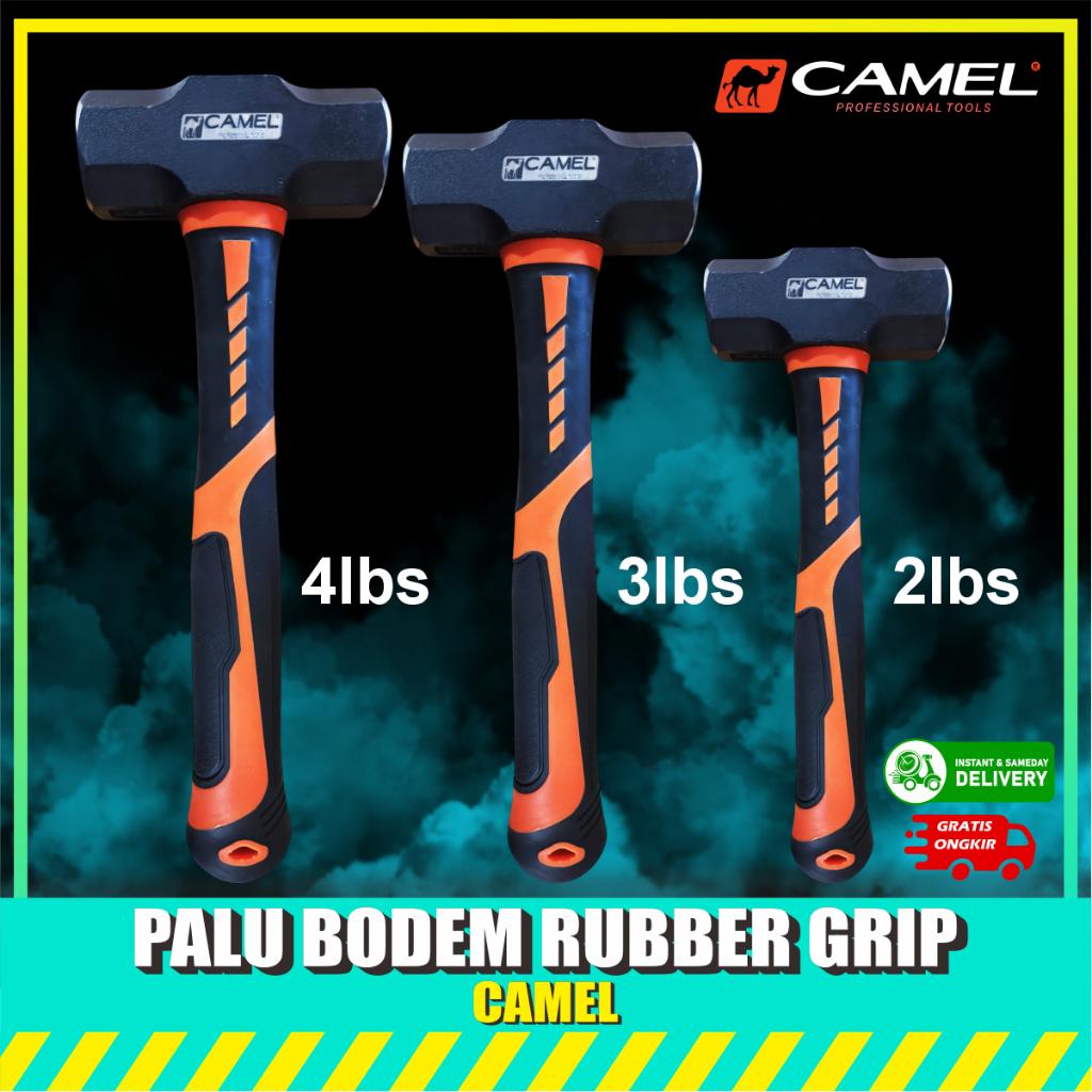 [PER 6 PCS] PALU BODEM BATU/PALU BODEM GG FIBER CAMEL / PALU BOGEM CAMEL 4LB | 3 LB | 2 LB