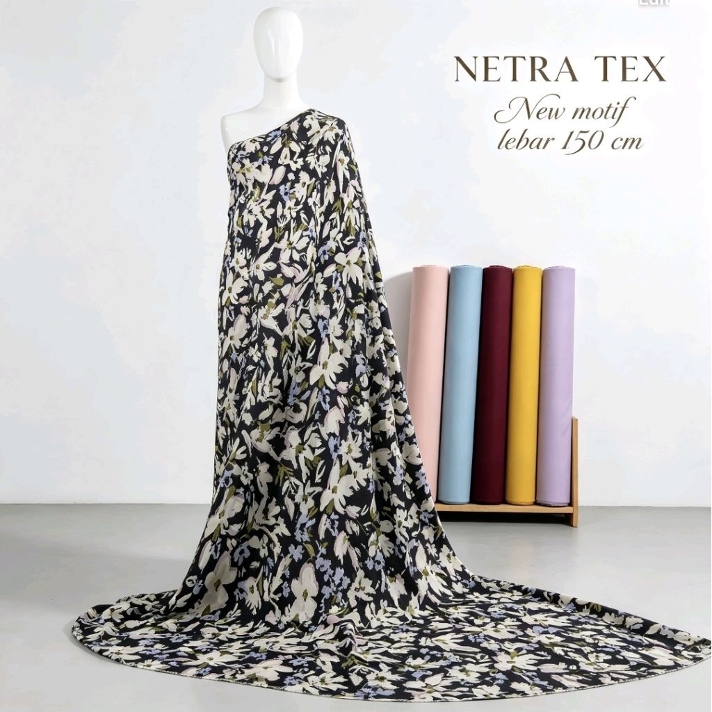 kain katun motif-kain katun rayon motif bunga sisa garment import-kain katun rayon korea
