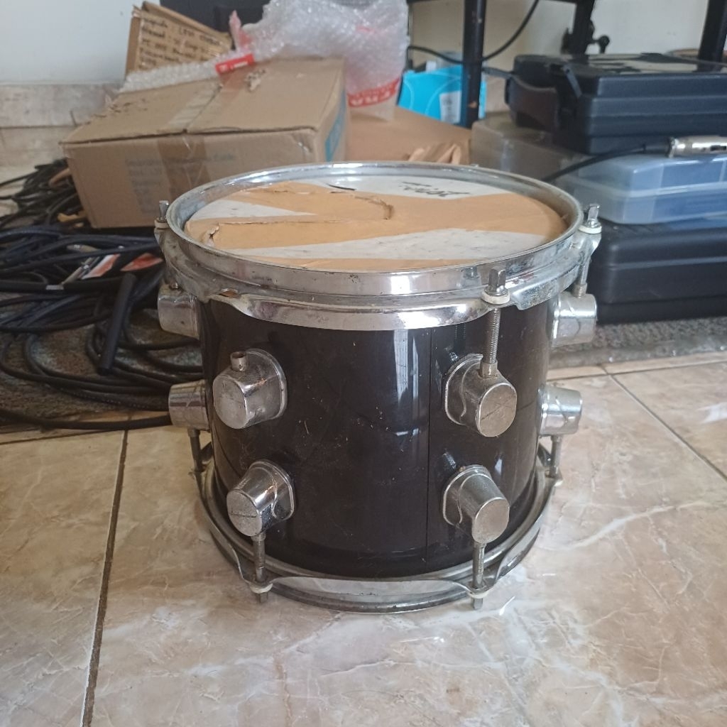 Tom 8 inch Drum Bekas Merek Twister Bahan Project Casing Drum Gantung Minus