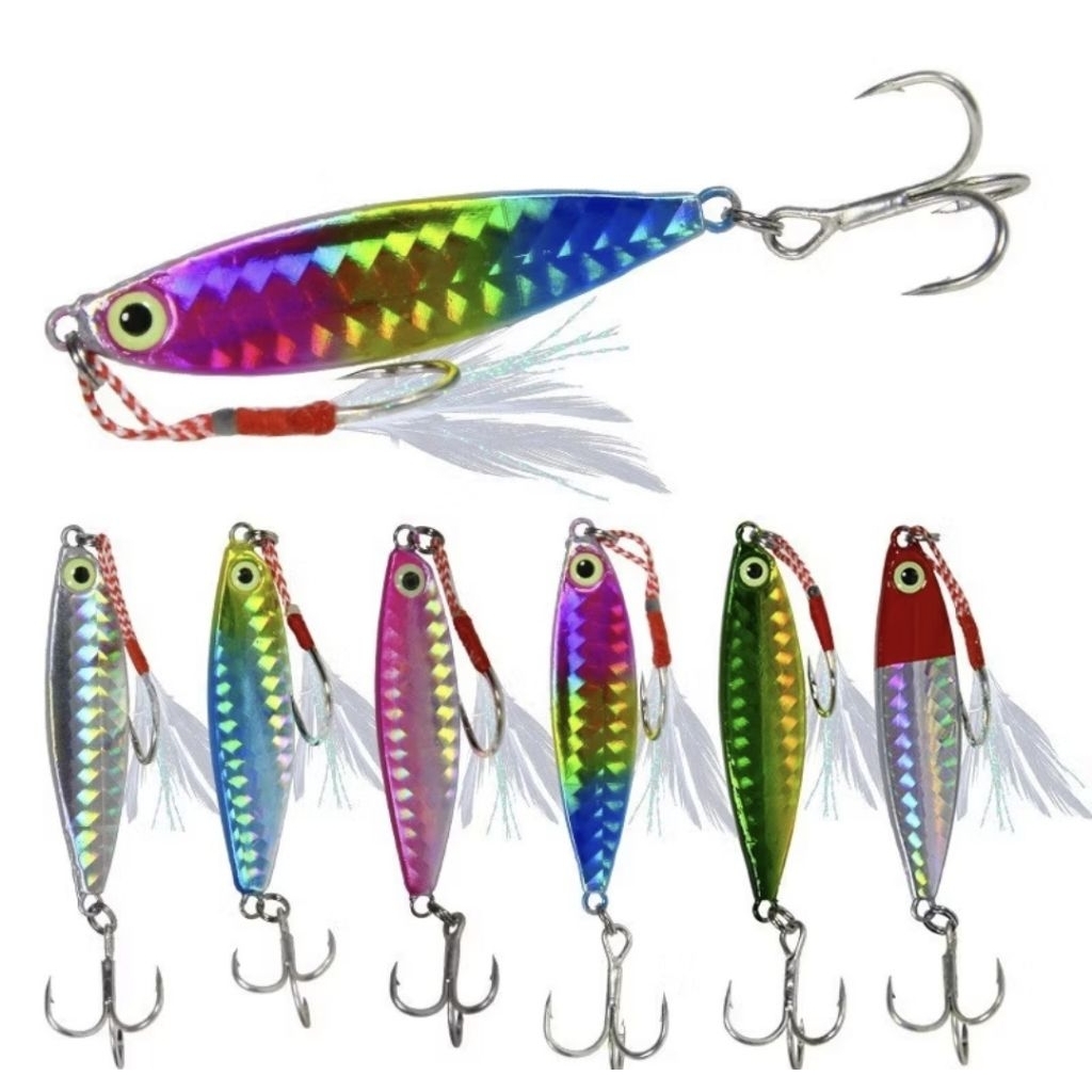 micro metal jig 30 gram/ set assist tribel