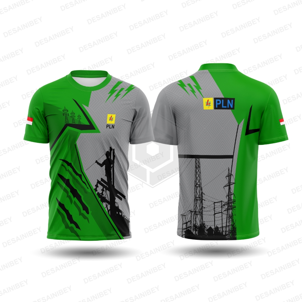 Baju Kaos Jersey PLN / Jersey PLN Fullprint Art-15