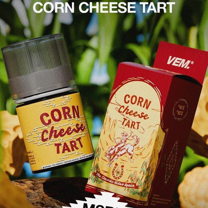 Liquid Vapor Vape - Vem Corn Cheese Tart 60ML by Vem Juice / Liquid Corn Cheese Tart