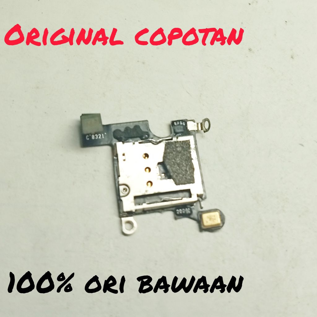 Tempat sim / Reader sim / fleksibel sim Goo'le Pixel 3 (HP Goo'le Pixel 3) ori Copotan