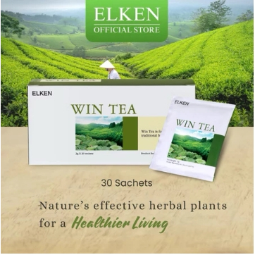 ELKEN WINTEA WIN TEA Elken Win Tea (30 tea bags) - Natural Herbal Tea  TEH DETOX TEA PREMIUM TEH SLI