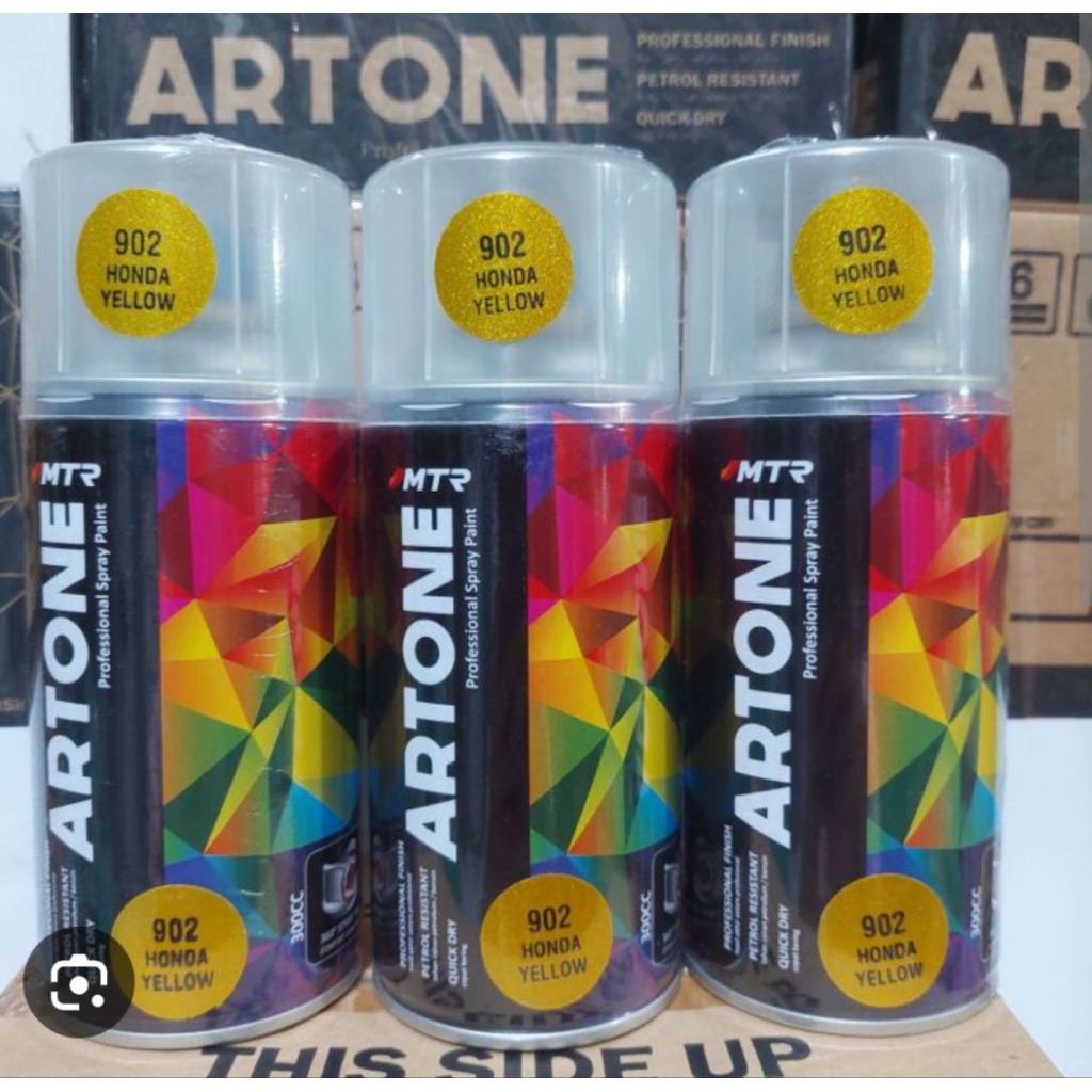 Pilok Pilox Cat Semprot MTR ARTONE Honda Yellow 902
