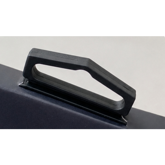 Gantungan Plastik Hitam untuk Box Packaging | Hanger Box | Cantelan Kemasan | Handle Gantung Box