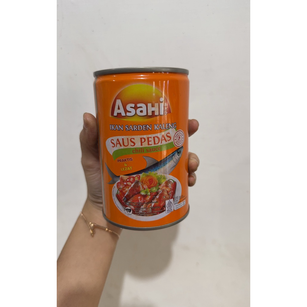 Asahi Sarden Kaleng Saus Pedas 425gr