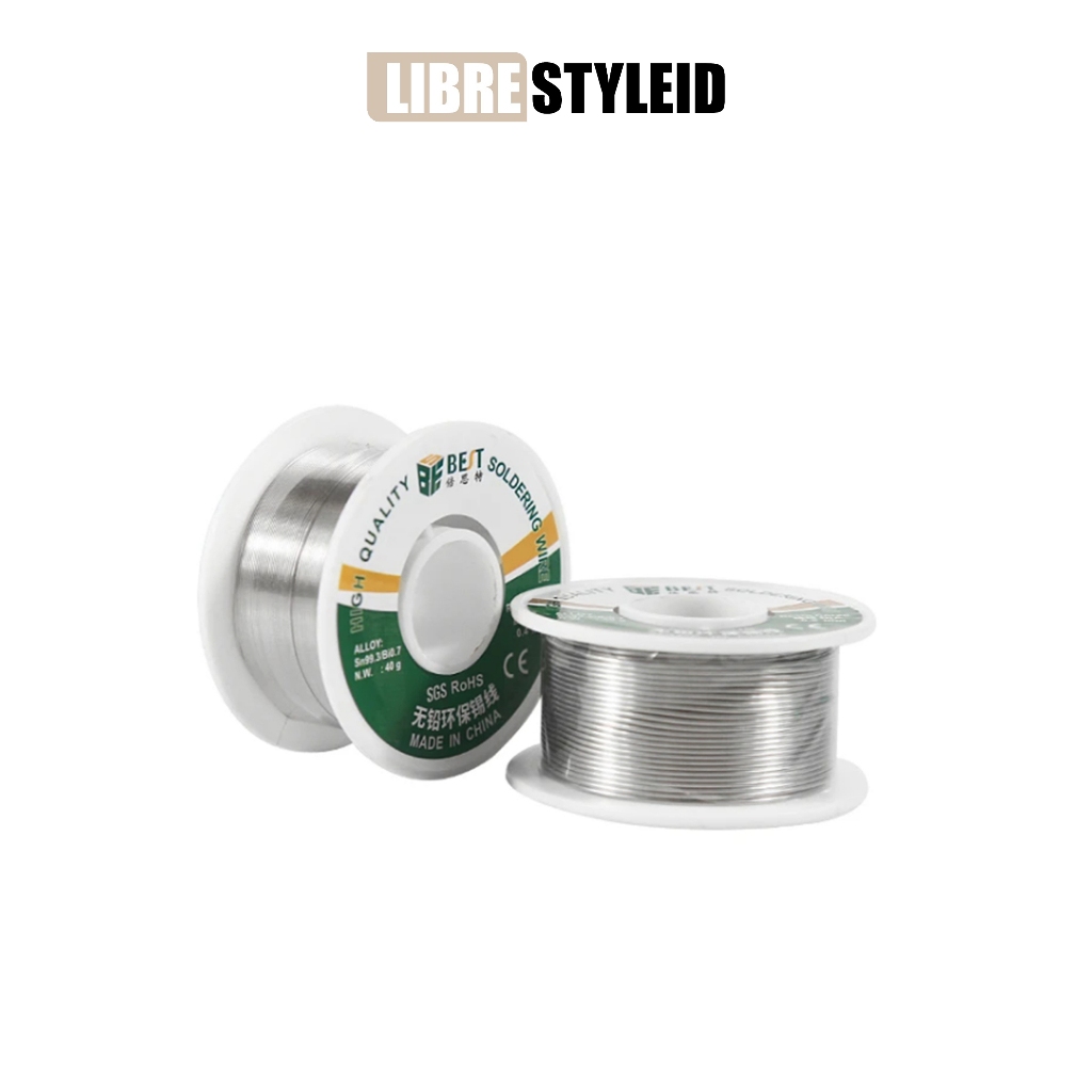 Timah Gulung BEST (0.4mm) 40g SN99.3/Bi0.7