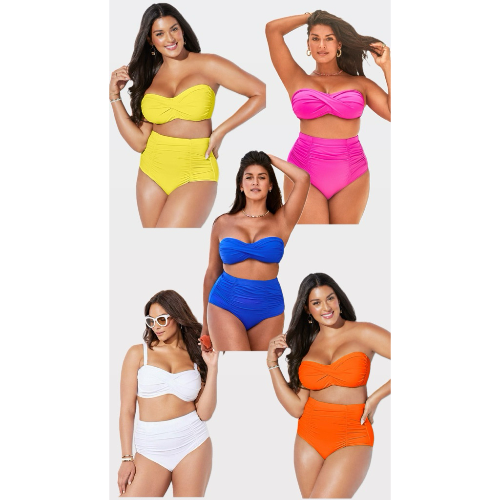 bikini branded highwaist plus size jumbo