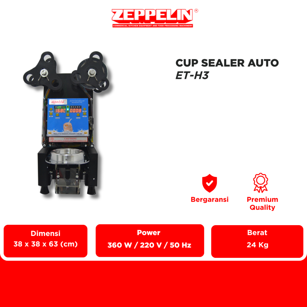 Zeppelin Mesin Cup Sealer Auto ET-H3