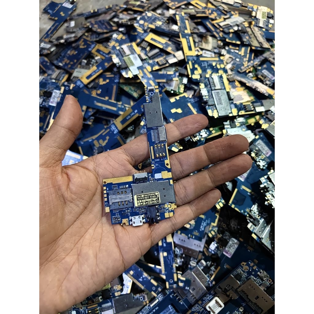 pcb mesin cina hp tombol bahan emas per 100pcs