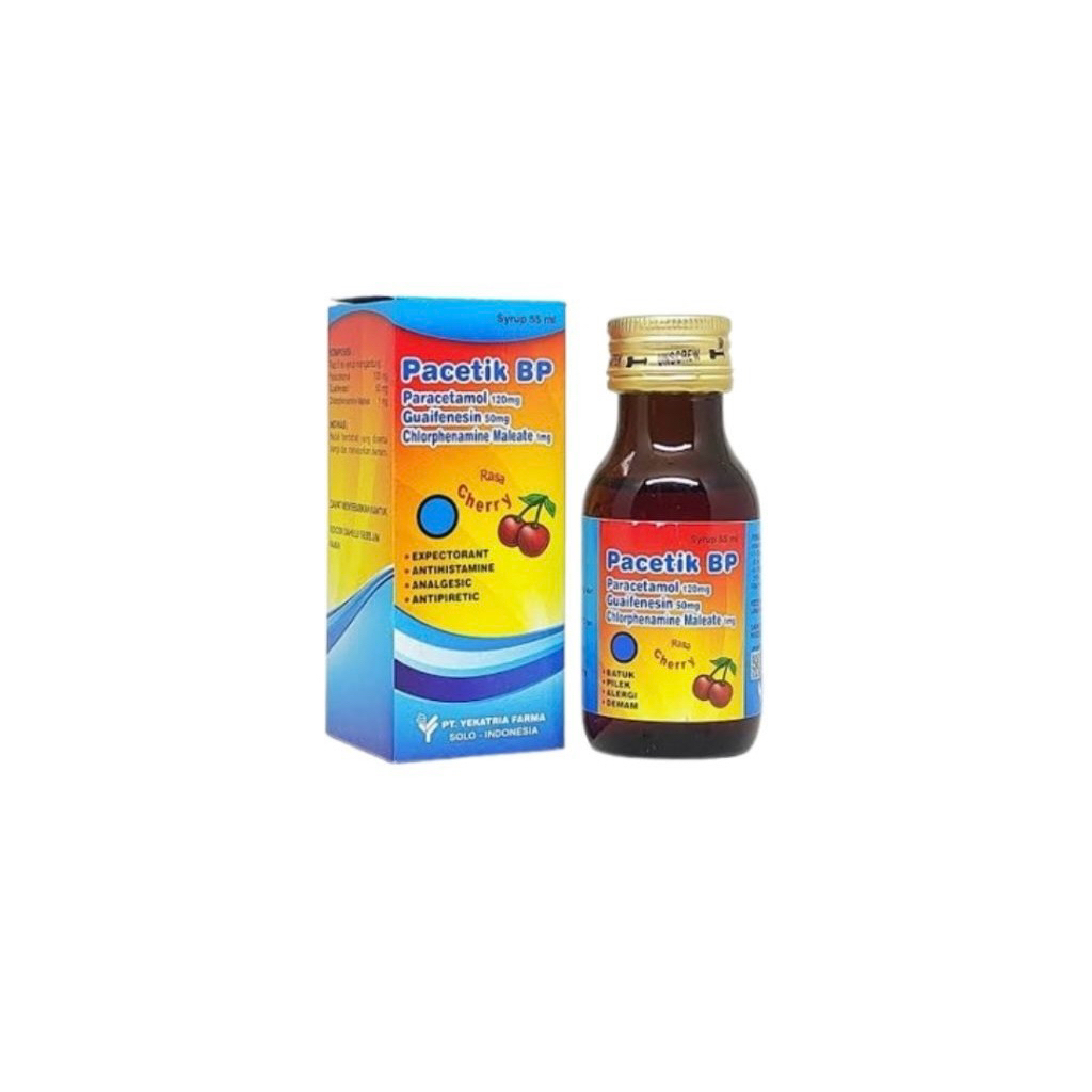 PACETIK BP SIRUP 55 ML BOTOL