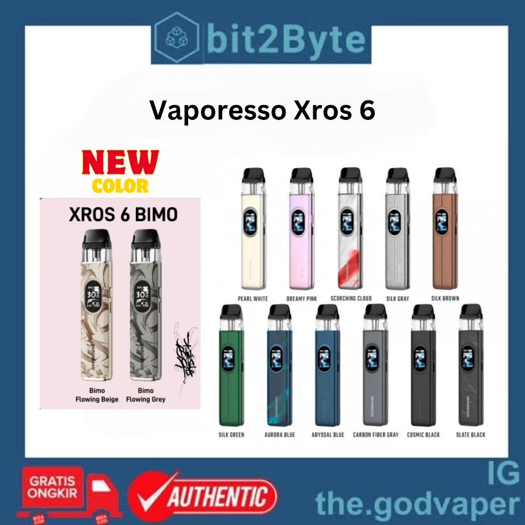 Vaporesso XROS 6 Pod Kit 30W 1800mAh