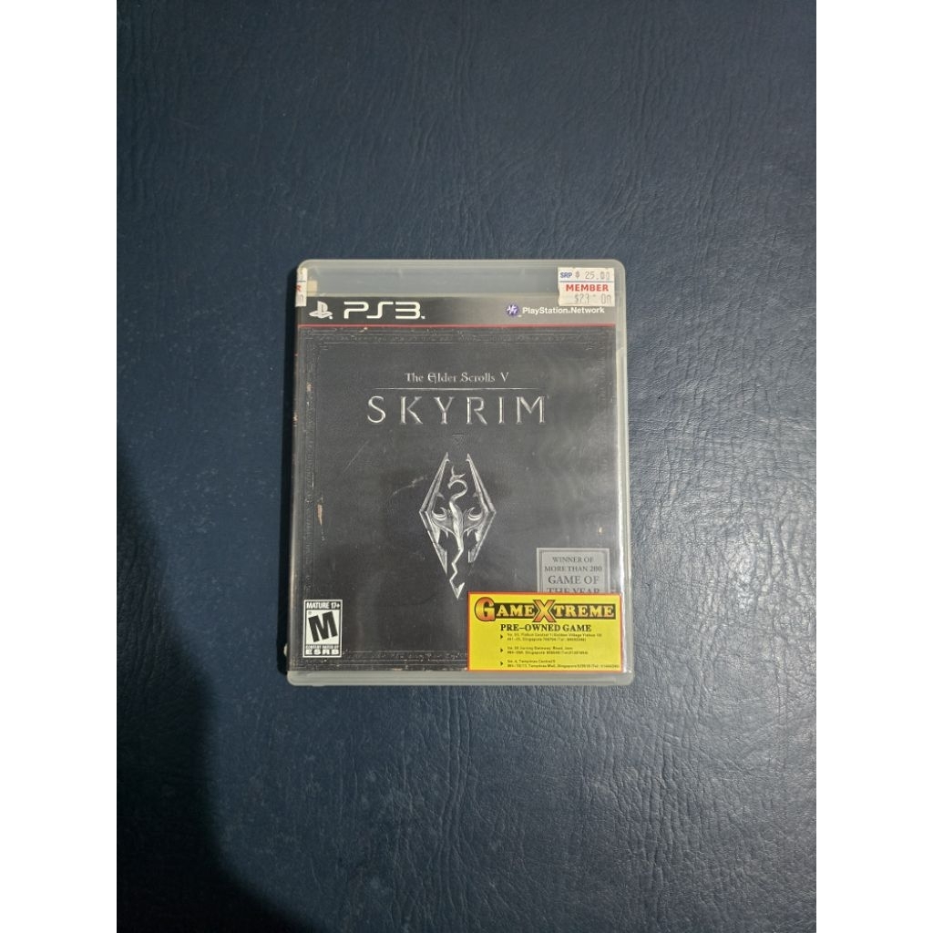 BD Kaset Game PS3 The Elder Scrolls V 5 Skyrim