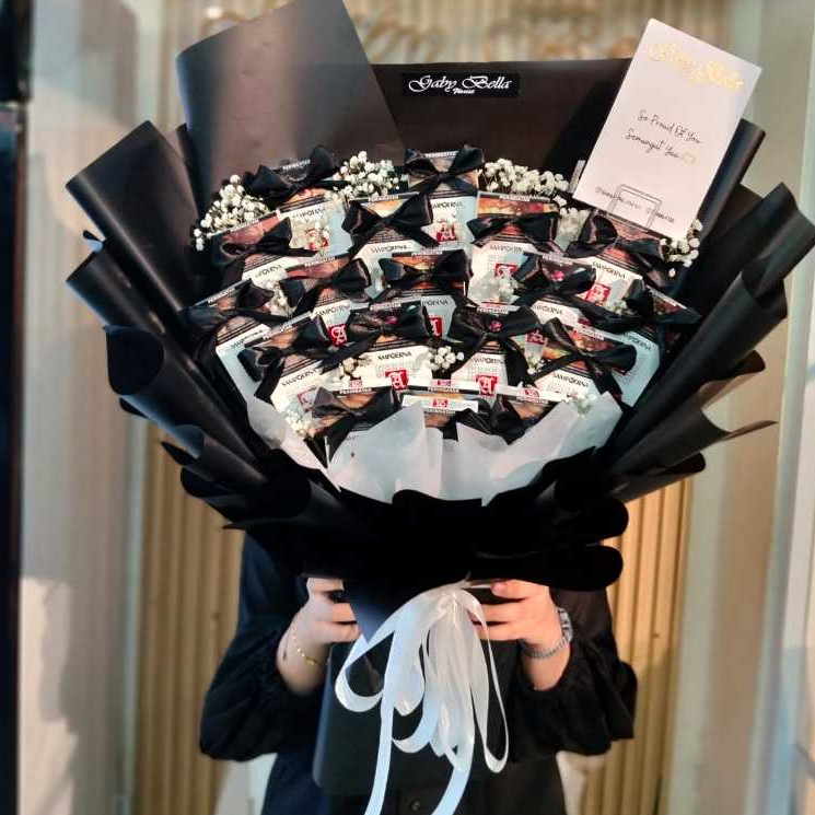buket roko buket custom buket roko dan coklat buket korean buket roko buket simpel korean bouquet el