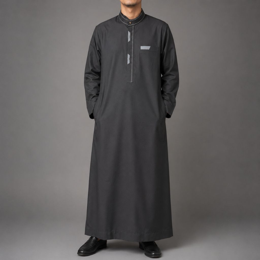 Jubah Gamis Pria Katun Sultan Raja Premium