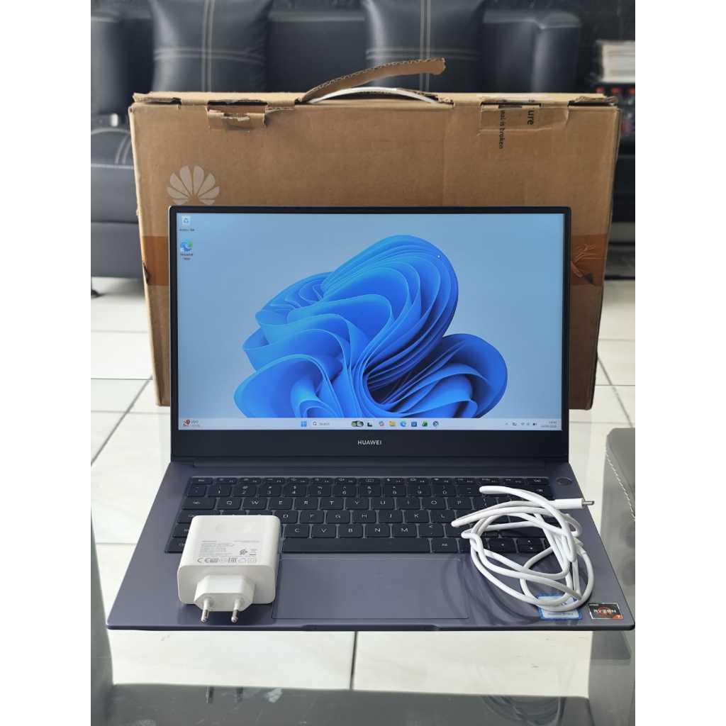 LAPTOP HUAWEI MATEBOOK D14 8/512GB FULLSET SECOND (2)
