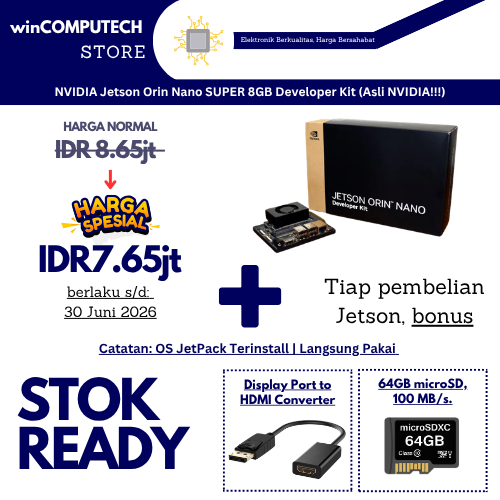 NVIDIA Jetson Orin Nano Super Developer Kit - 8GB